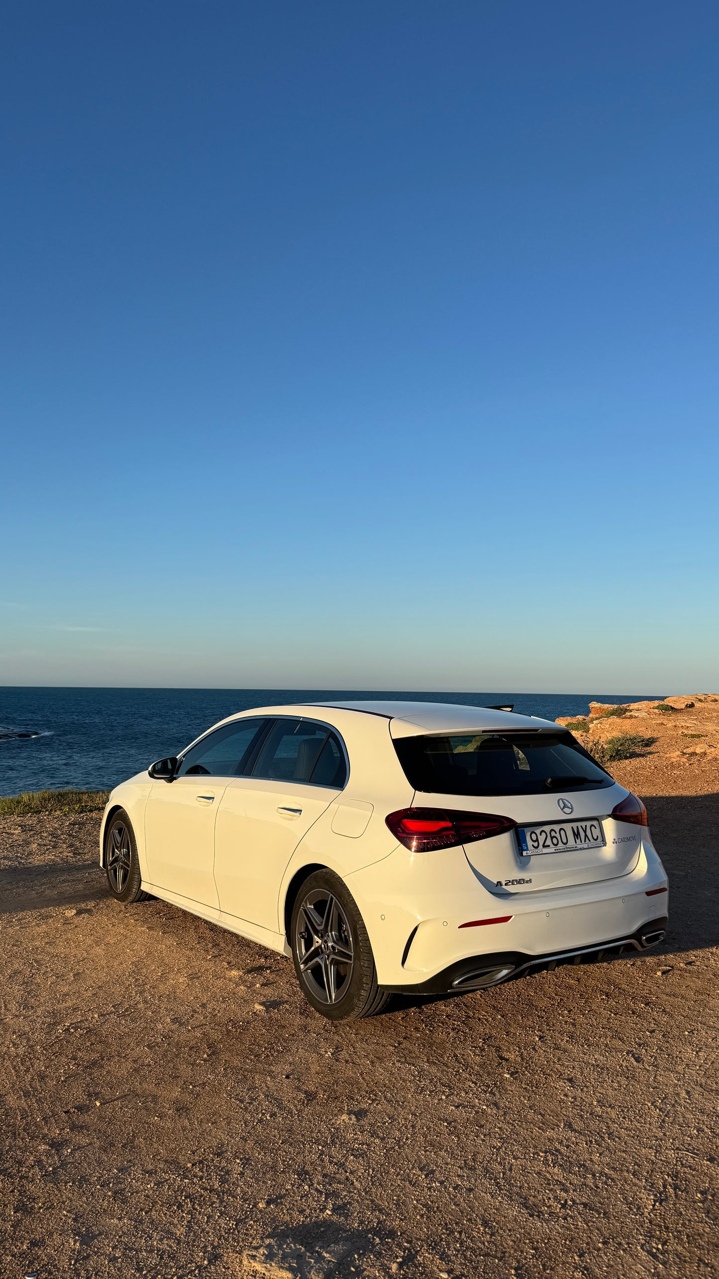 Mercedes A-Class 200d (White)
