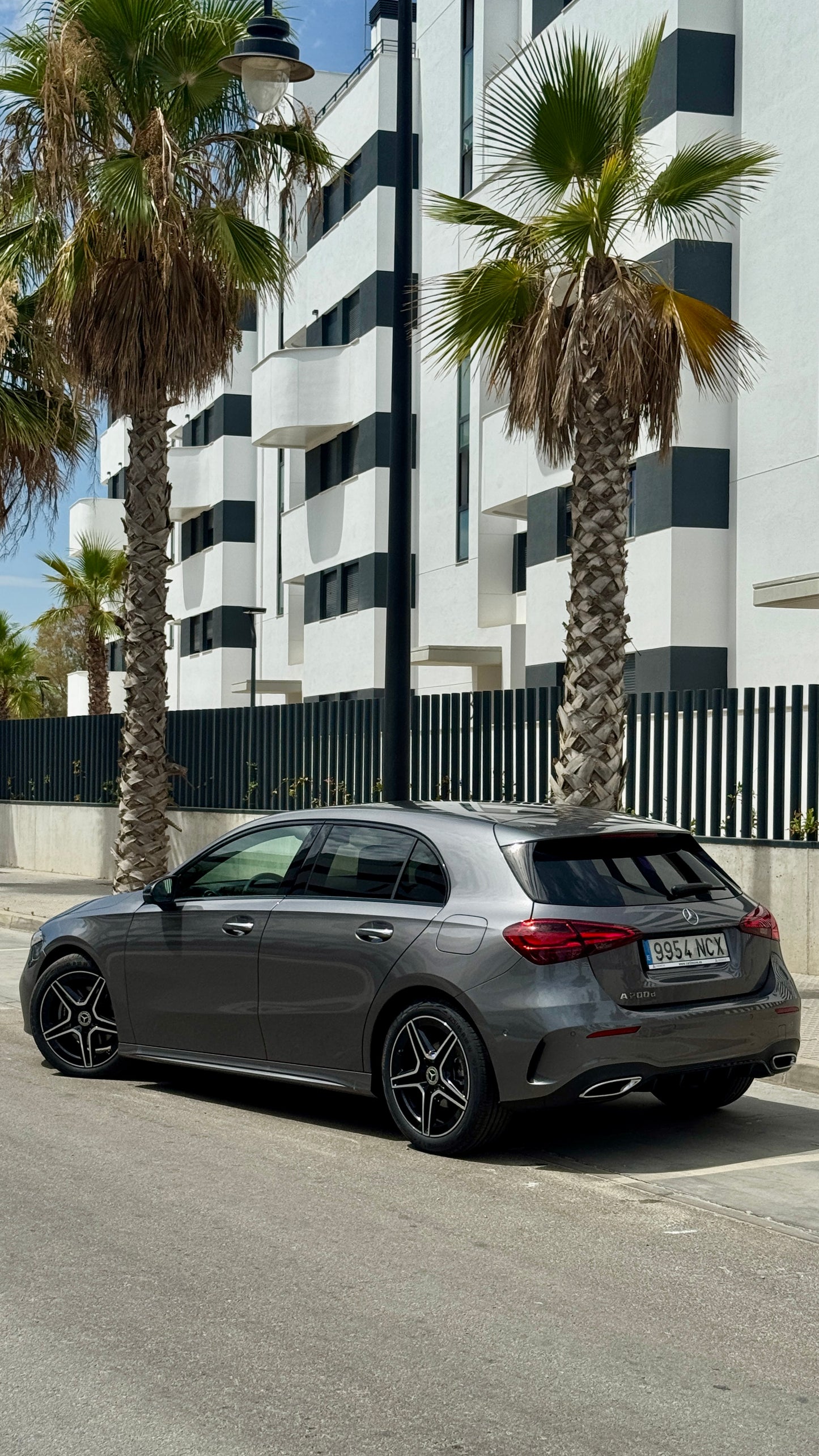 Mercedes A-Class 200d (Grey)